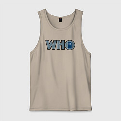 Мужская майка Tardis who