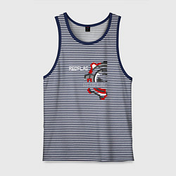 Мужская майка Red Flag - Industrial logo