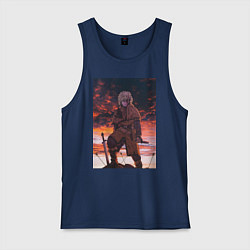 Мужская майка Сага о Винланде Торфинн исландский воин