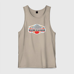 Мужская майка Добро пожаловать в Шанхай