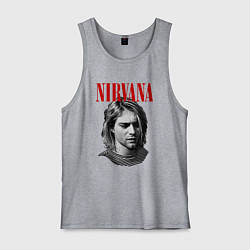 Мужская майка Nirvana kurt donald cobain