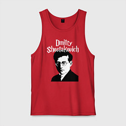 Мужская майка Дмитрий Шостакович с портретом