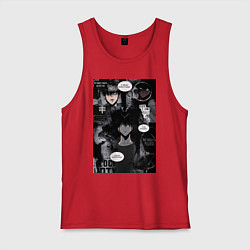 Мужская майка Поднятие уровня в одиночку Джину Сон коллаж