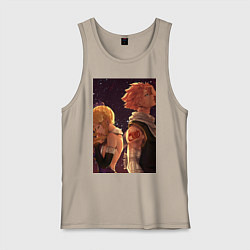 Мужская майка Хвост Феи Нацу Драгнил Люси Хартфилия