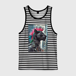 Мужская майка Dude panther - punks not dead