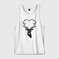 Мужская майка Love deer