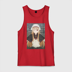 Мужская майка Волчица и пряности Холо в платке