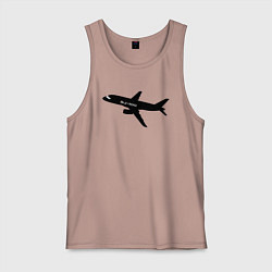 Мужская майка Superjet-100 черный