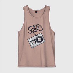 Мужская майка Аудиокассета