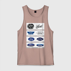 Мужская майка Ford логотип
