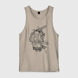 Мужская майка Человек-бензопила Денджи Макима