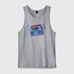 Мужская майка Музыкальный бумбокс