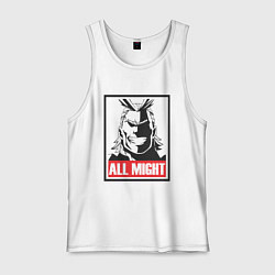 Мужская майка Моя геройская академия All Might