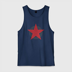 Мужская майка Red star symbol