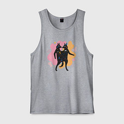 Мужская майка Танец лисичек