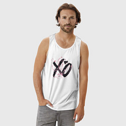 Майка мужская хлопок Xo tour llife 3, цвет: белый — фото 2