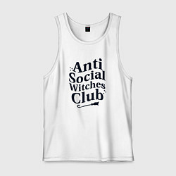 Мужская майка Anti social witches club