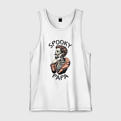 Мужская майка Spooky papa