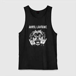 Мужская майка Avril Lavigne rock dog