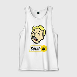 Мужская майка Vault boy - covid 19