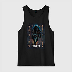 Мужская майка Fenrir black vinyl