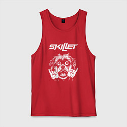 Мужская майка Skillet rock dog