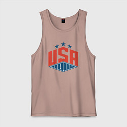 Мужская майка Качество США