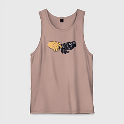 Мужская майка Прикосновение космоса