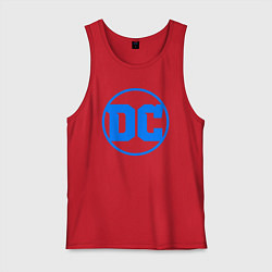 Мужская майка DC comics logo