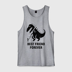 Мужская майка Godzilla best friend