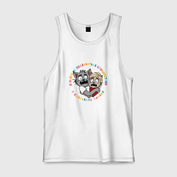 Мужская майка Давайте сохранять панику