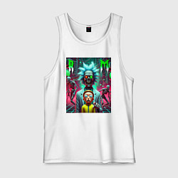 Мужская майка Rick and Morty - horror fantasy