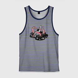 Мужская майка Схватка с космическим осьминогом