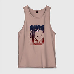 Мужская майка Улыбчивая девушка