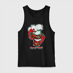 Мужская майка Crazy chef