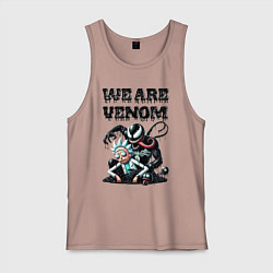 Мужская майка Rick and slime - we are Venom