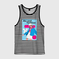 Мужская майка Я и мода pop art