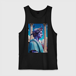 Мужская майка Античный герой и архитектура