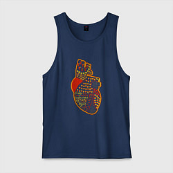 Мужская майка Амур стреляет из ведра