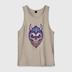 Мужская майка Skull viking