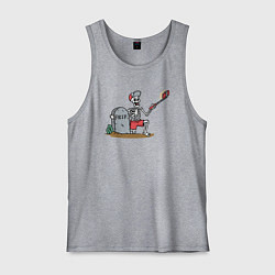 Мужская майка Селфи скелетик