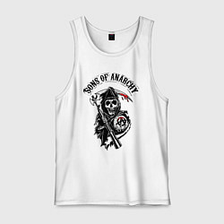 Мужская майка Sons of anarchy - логотип