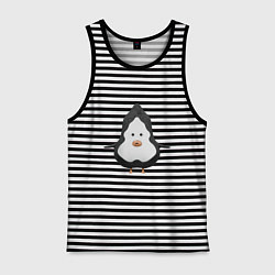 Мужская майка Cartoon penguin character