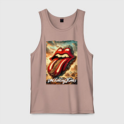 Мужская майка Rolling Stones - logo transformation