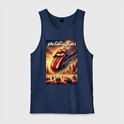 Мужская майка Logo of the Rollings Stones