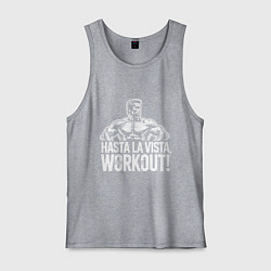 Мужская майка Arnold - hasta la vista workout