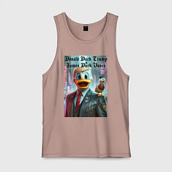 Мужская майка Donald Duck Trump and James Duck Vance