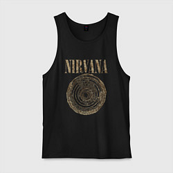 Майка мужская хлопок Nirvana Circles of hell, цвет: черный