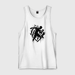 Мужская майка Миксфайт боец граффитт