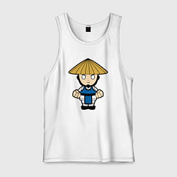 Майка мужская хлопок Raiden - Mortal Kombat, цвет: белый